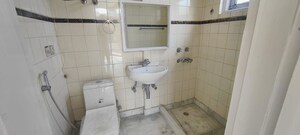 Bathroom in 3 BHK Apartment at Hauz Khas – for Rent