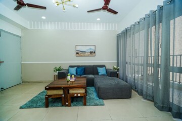Living Room in 2.5 BHK Apartment at Gardenia Gateway, Sector 75 – for Rent