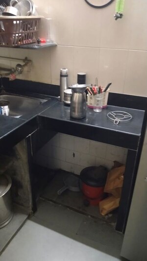 Kitchen in Studio Apartment at Dombivli West – for Rent