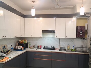 Kitchen in 2 BHK Apartment at Mahagun Mywoods III, Sector 16c Greater Noida – for Rent