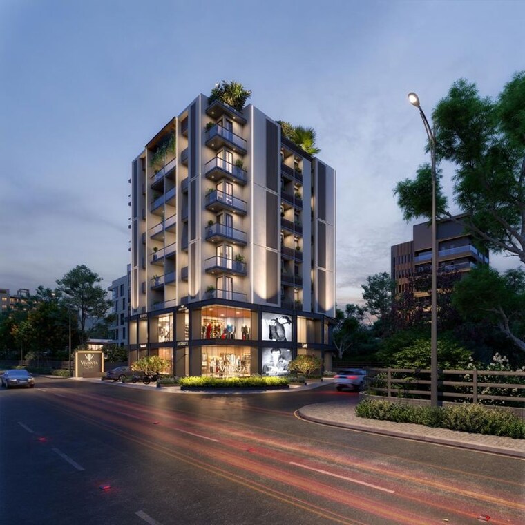 Exterior View, kamdar colony 3 Bedroom 1143 Sq.Ft. Apartment In Kamdar Colony Jamnagar 9967299
