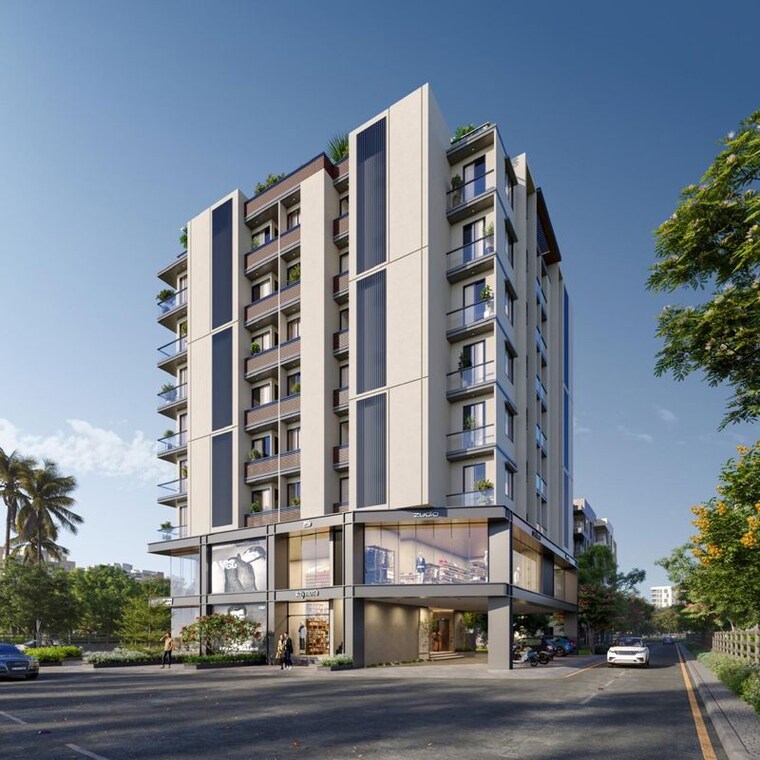 Exterior View, kamdar colony 3 Bedroom 1143 Sq.Ft. Apartment In Kamdar Colony Jamnagar 9967299