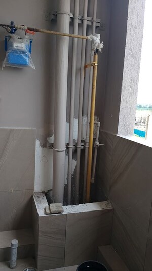 Staircase in 3 BHK Apartment at Aparna Zenon, Puppalaguda – for Sale