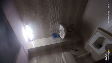 Bathroom in 2 BHK Builder Floor at Mehrauli – for Rent