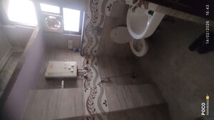 Bathroom in 2 BHK Builder Floor at Mehrauli – for Rent