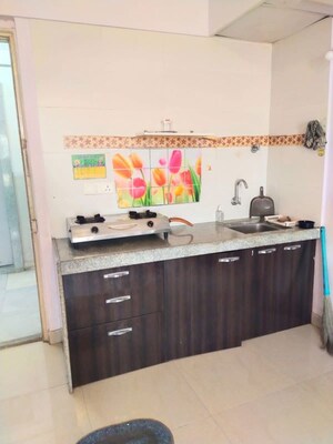 Kitchen in 1 RK Apartment at Lodha Palava City, Dombivli East – for Rent