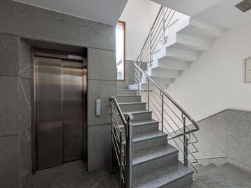 Staircase in 3 BHK Builder Floor at Defence Colony – for Rent