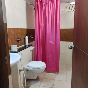 Bathroom in 3 BHK Apartment at Salarpuria Gold Summit, Hennur Road – for Sale