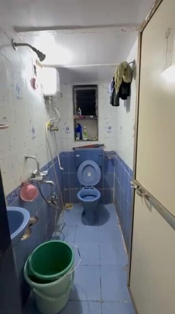 Bathroom in 3 BHK Apartment at Gokuldham Complex, Goregaon East – for Rent