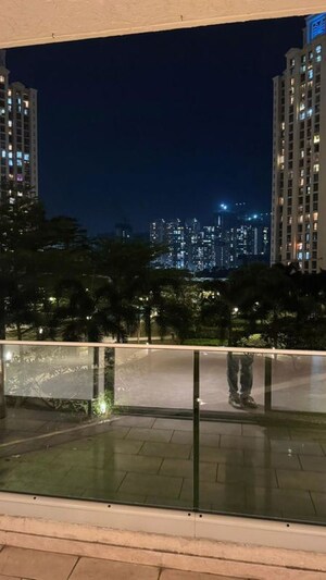 Balcony in 4 BHK Apartment at One Hiranandani Park, Ghodbunder Road – for Sale