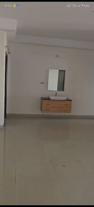 Bathroom in 3 BHK Apartment at Ramky Towers, Gachibowli – for Rent