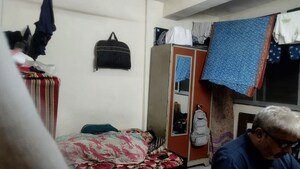 Bedroom in 1 BHK Apartment at Tribhuvan Jyoth, Dombivli West – for Rent