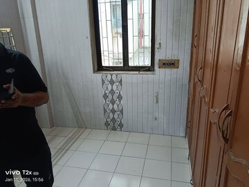 Balcony in 1 BHK Apartment at Tribhuvan Jyoth, Dombivli West – for Rent