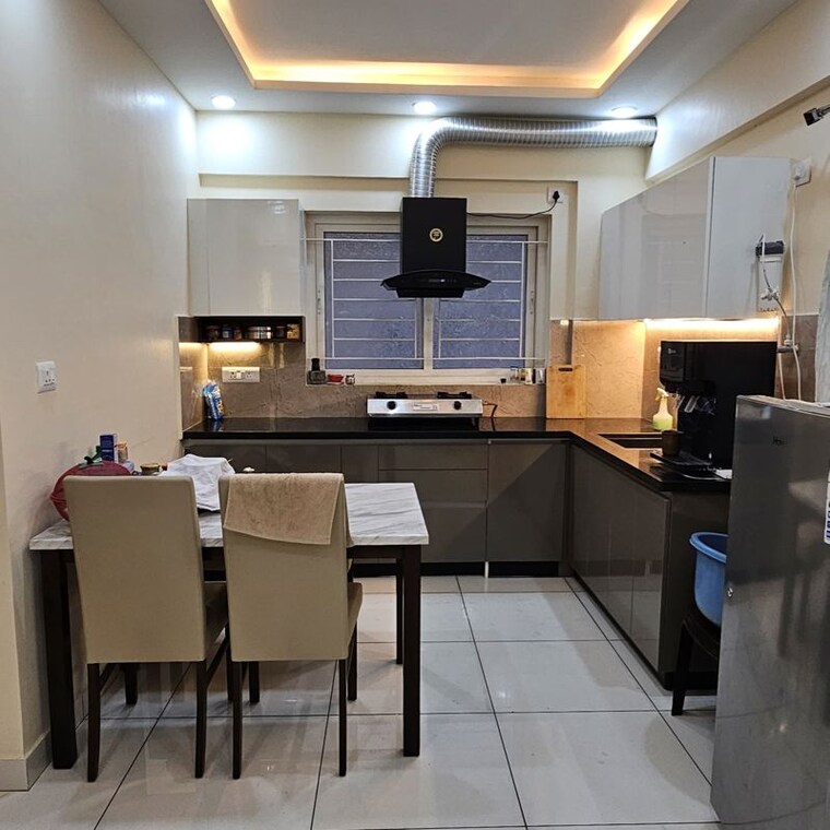 Kitchen, modern-soul-tree-nirvana 2 Bedroom 792 Sq.Ft. Apartment In Sompura Bangalore 9968488