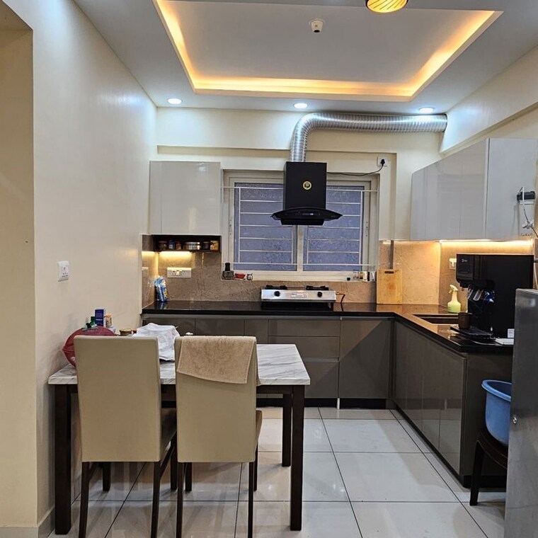 Kitchen, modern-soul-tree-nirvana 2 Bedroom 792 Sq.Ft. Apartment In Sompura Bangalore 9968488