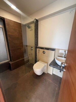 Bathroom in 3 BHK Apartment at Khar West – for Rent