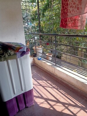 Balcony in 2 BHK Apartment at Tingre Nagar – for Rent