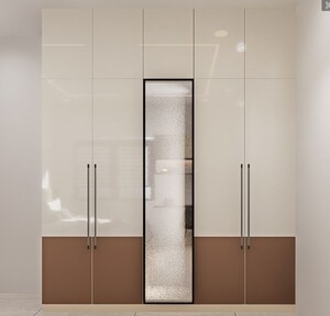 Building Lobby in 3 BHK Apartment at Aurobindo Kohinoor, Serilingampally – for Rent