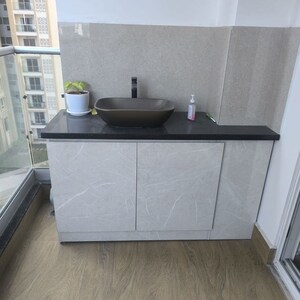 Kitchen in 3 BHK Apartment at Aurobindo Kohinoor, Serilingampally – for Rent