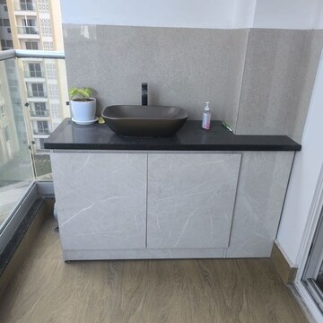 Kitchen in 3 BHK Apartment at Aurobindo Kohinoor, Serilingampally – for Rent