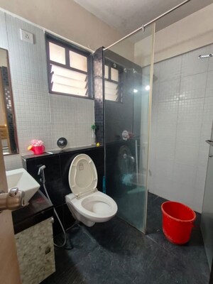 Bathroom in 2 BHK Apartment at Dhanori – for Rent