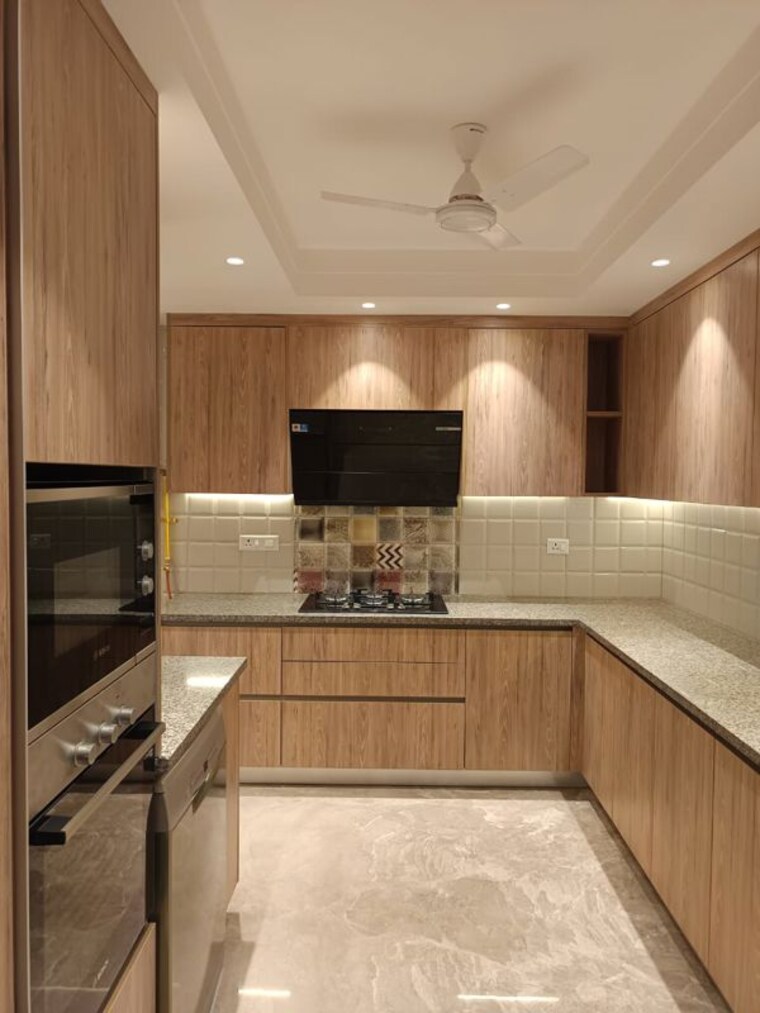 Kitchen, panchsheel enclave 3 Bedroom 265 Sq.Yd. Builder Floor In Panchsheel Enclave Delhi 9969017