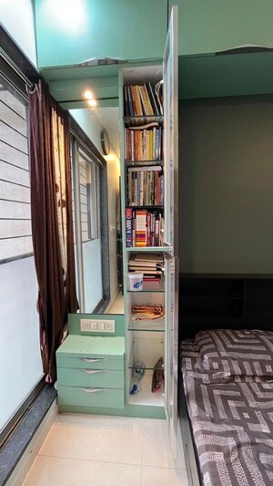 Balcony in 2 BHK Apartment at Runwal Eirene, Balkum Pada – for Rent