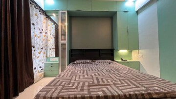 Bedroom in 2 BHK Apartment at Runwal Eirene, Balkum Pada – for Rent