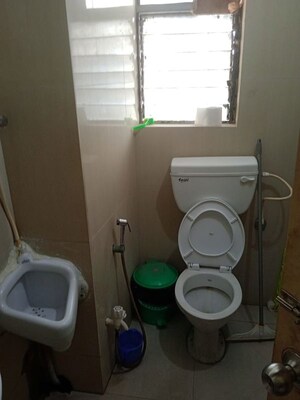 Bathroom in  Office Space at Salt Lake Sector V – for Rent