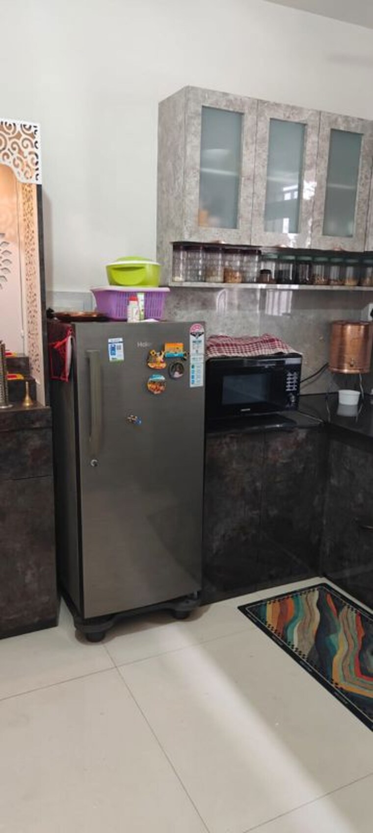Kitchen, runal-spacio 1 Bedroom 450 Sq.Ft. Apartment In Ravet Pune 9969167
