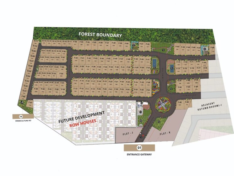 Master Plan, naiknavare-kutumb 4 Bedroom 4360 Sq.Ft. Villa In Vadgaon Maval Pune 9968777