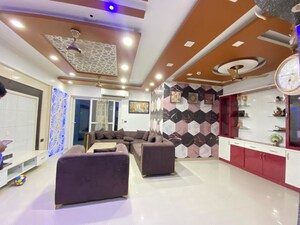 Living Room in 3.5 BHK Apartment at Unitech Cascades, Pi Greater Noida – for Rent