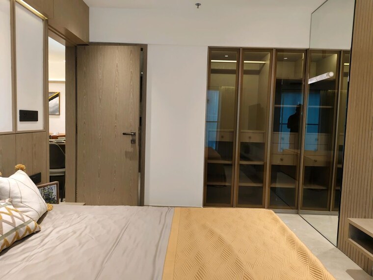 Master Bedroom, satra-nexus 2 Bedroom 606 Sq.Ft. Apartment In Jogeshwari East Mumbai 9969114