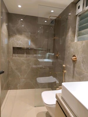 Bathroom in 2 BHK Apartment at Satra Nexus, Jogeshwari East – for Sale
