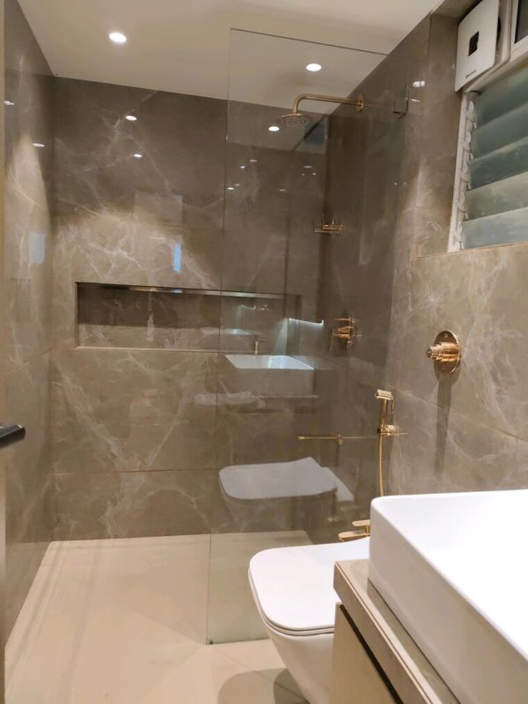 Bathroom, satra-nexus 2 Bedroom 606 Sq.Ft. Apartment In Jogeshwari East Mumbai 9969114
