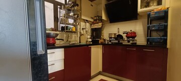 Kitchen in 2.5 BHK Apartment at Siddha Happyville, Rajarhat New Town – for Sale