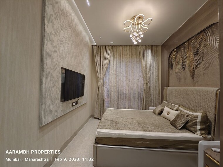 Master Bedroom, sardar-inspire-residency 1 Bedroom 418 Sq.Ft. Apartment In Andheri East Mumbai 9969305