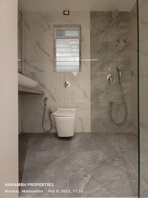 Attached Bathroom in 1 BHK Apartment at Sardar Inspire Residency, Andheri East – for Sale