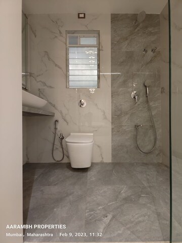 Attached Bathroom in 1 BHK Apartment at Sardar Inspire Residency, Andheri East – for Sale