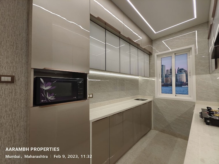 Kitchen, sardar-inspire-residency 1 Bedroom 418 Sq.Ft. Apartment In Andheri East Mumbai 9969305