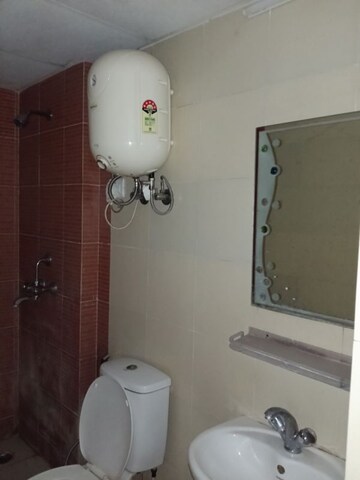 Bathroom in 3 BHK Apartment at Gaur Saundaryam, Tech Zone 4 Greater Noida – for Rent