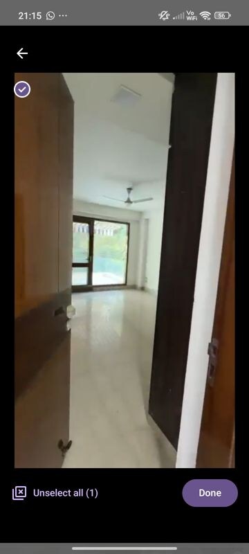 Building Lobby in 4 BHK Builder Floor at Safdarjung Enclave – for Sale