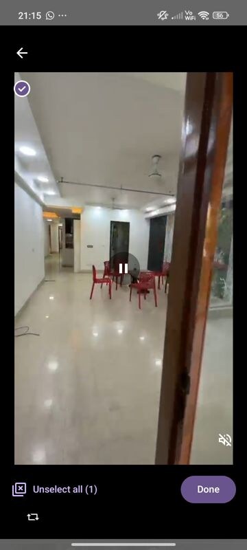 Building Lobby in 4 BHK Builder Floor at Safdarjung Enclave – for Sale