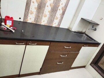 Kitchen in 2 BHK Apartment at Pratik Shree Sharnam CHS, Mira Road East – for Rent