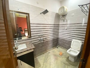 Bathroom in 4 BHK Villa at Paramount Golfforeste Villas, Zeta I Greater Noida – for Rent