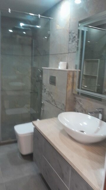 Bathroom in 3 BHK Builder Floor at Kohli One Malibu Town, Sector 47 – for Rent