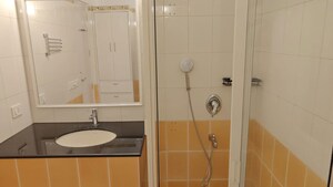 Bathroom in 2 BHK Builder Floor at Risland Sky Mansion, Chattarpur – for Rent