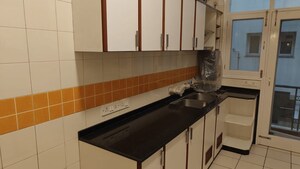 Kitchen in 2 BHK Builder Floor at Risland Sky Mansion, Chattarpur – for Rent