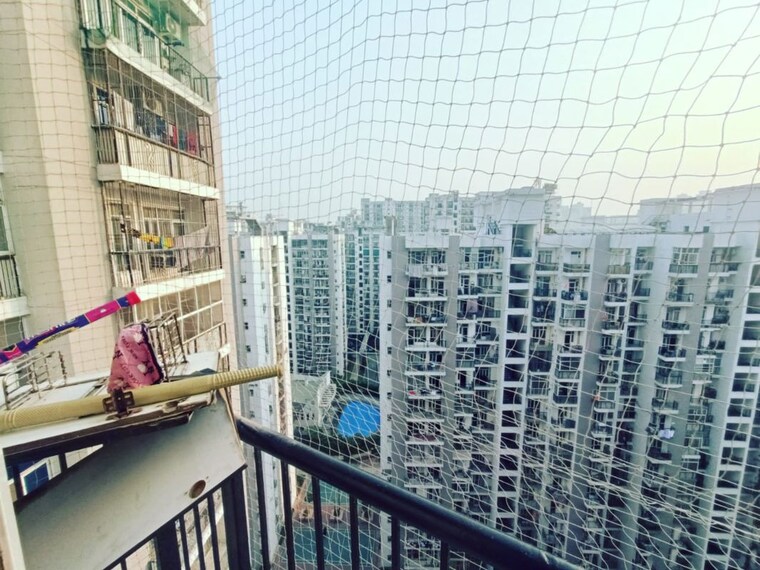 Balcony, prateek-wisteria 3 Bedroom 1560 Sq.Ft. Apartment In Sector 77 Noida 9969494