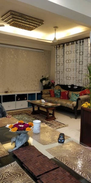 Living Room in 3 BHK Apartment at Prateek Wisteria, Sector 77 – for Sale